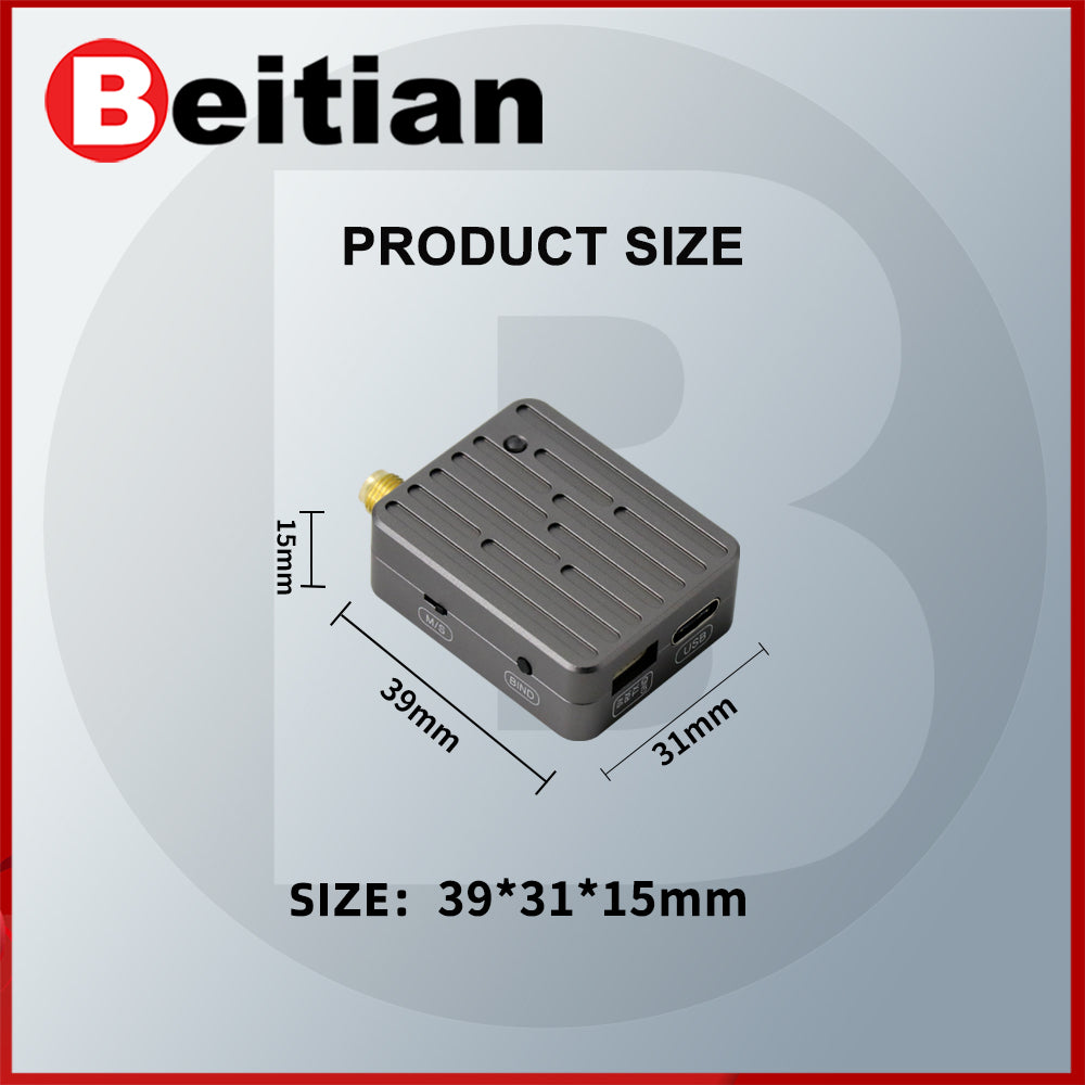 Beitian 12km RTK wireless data transmission radio module bilateral communication BT-B445 Beitian 12km RTK wireless data transmission radio module bilateral communication BT-B445